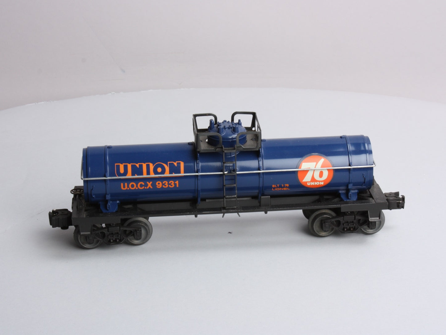 Lionel 6-9331 O Gauge Union 76 Single Dome Tank Car LN/Box