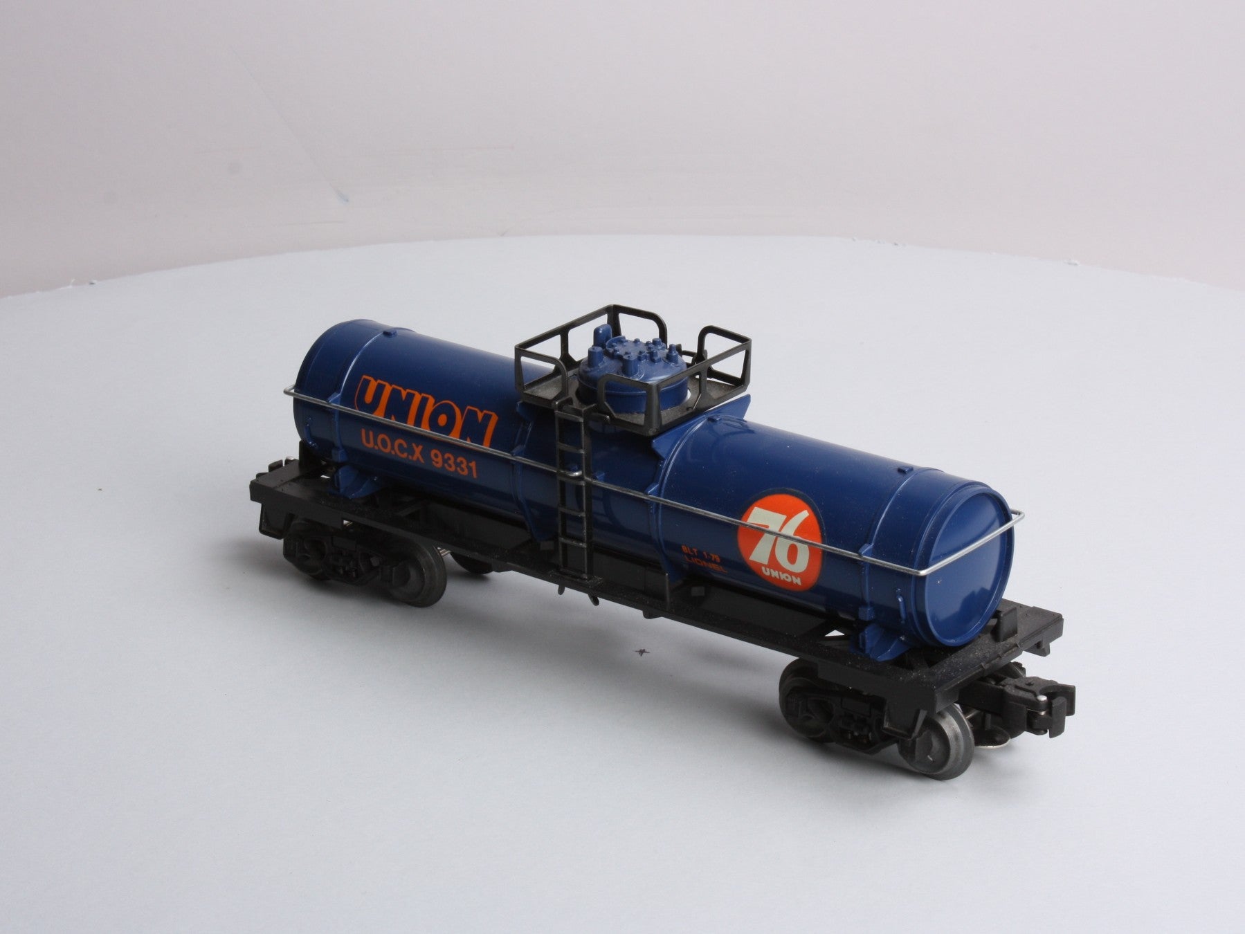Lionel 6-9331 O Gauge Union 76 Single Dome Tank Car LN/Box