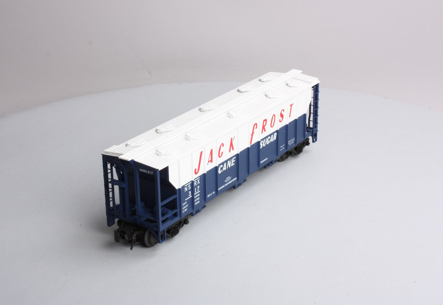 Atlas 832-1 "O" Gauge 3-Rail Jack Frost 3-Bay PS-2 Hopper LN/Box