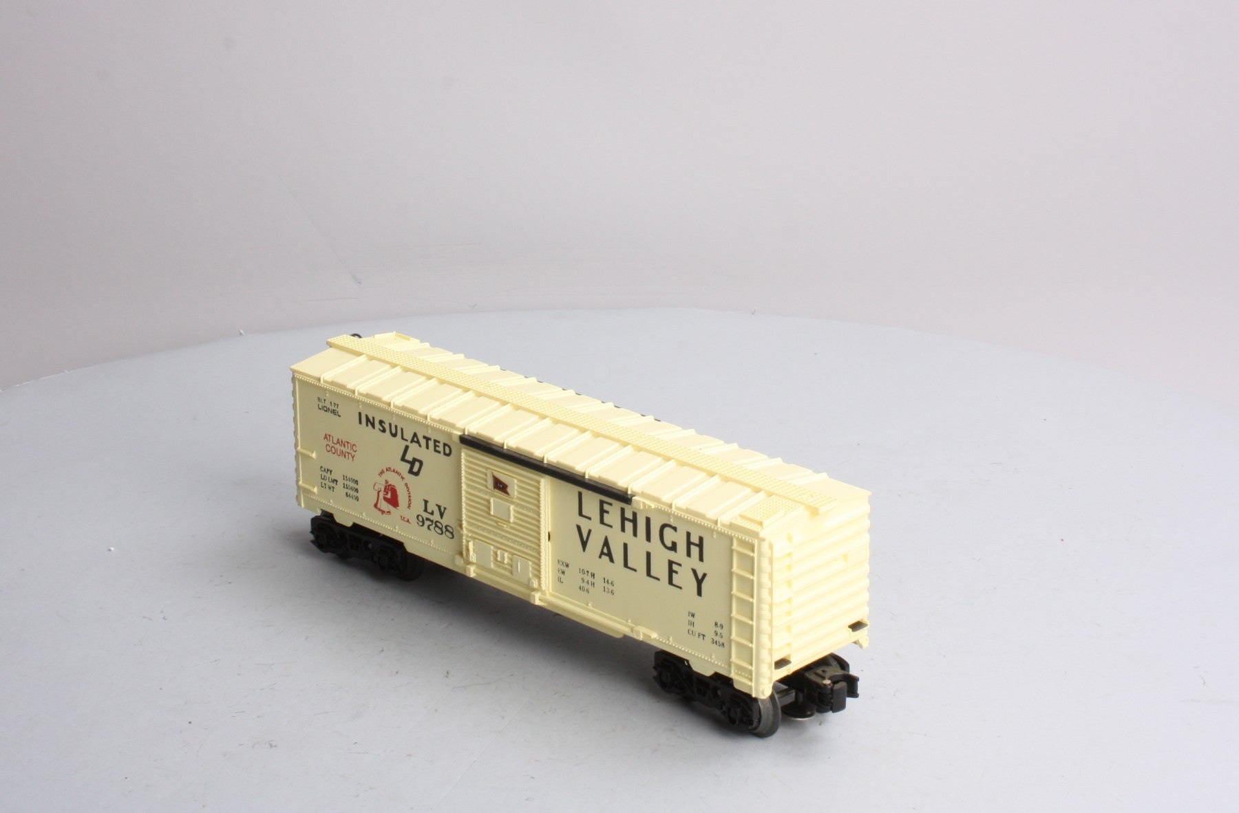 Lionel 6-9788 O Gauge Lehigh Valley Boxcar LN