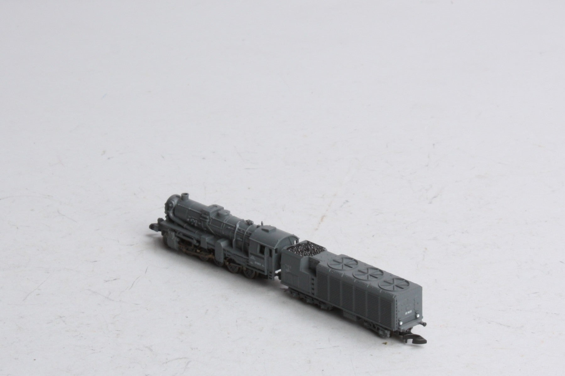 Marklin 88836 Z Scale German State RR Class 52 Steam Freight Locomotive & Tender LN/Box