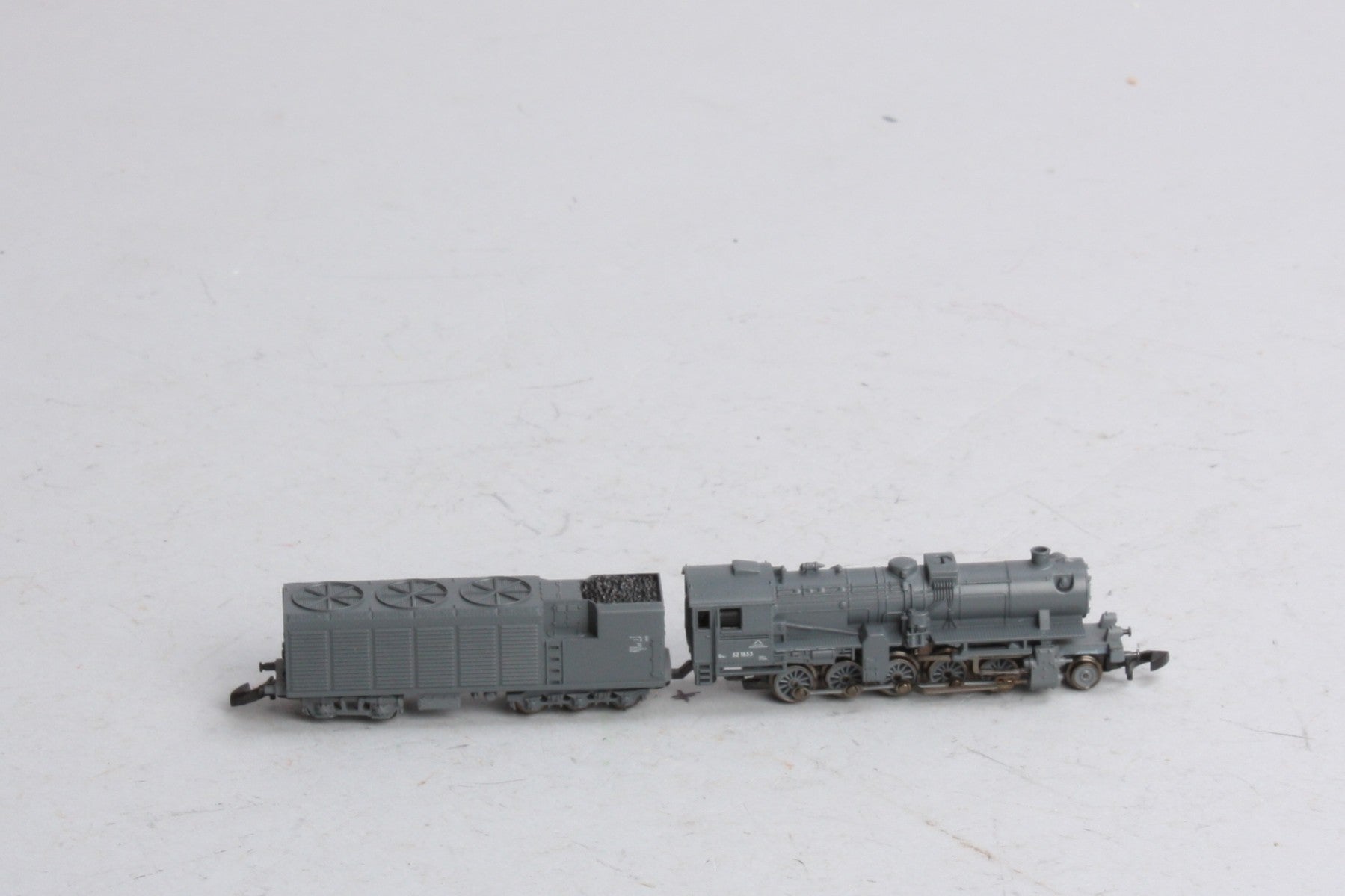 Marklin 88836 Z Scale German State RR Class 52 Steam Freight Locomotive & Tender LN/Box