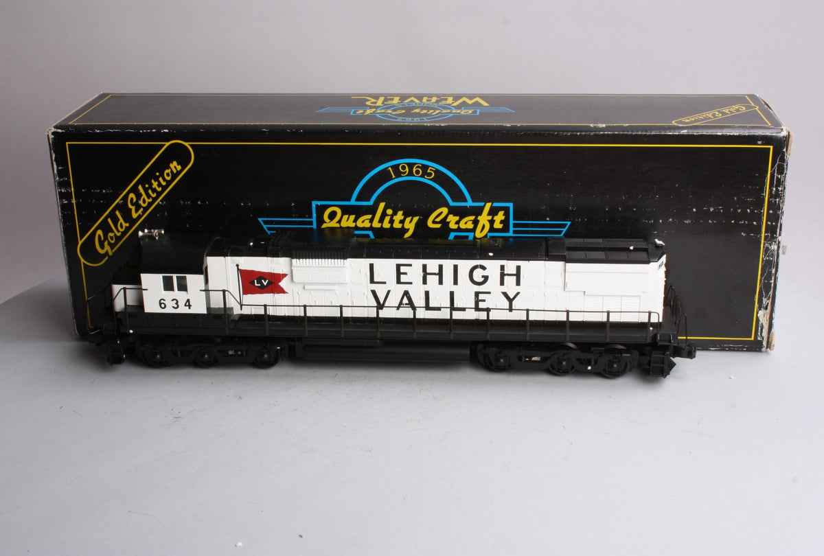 Weaver U1055 O Lehigh Valley C-630 Diesel Locomotive #634 - 3 Rail LN/Box