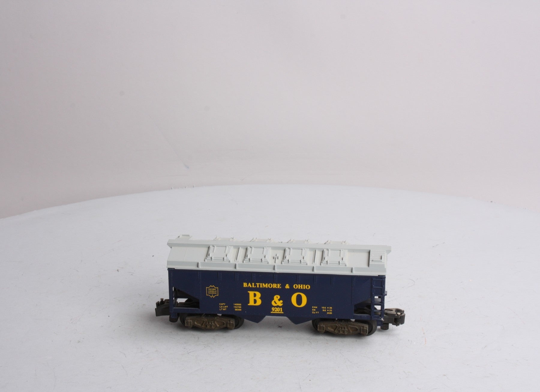American Flyer 4-9201 S Gauge Baltimore & Ohio Covered Hopper LN/Box