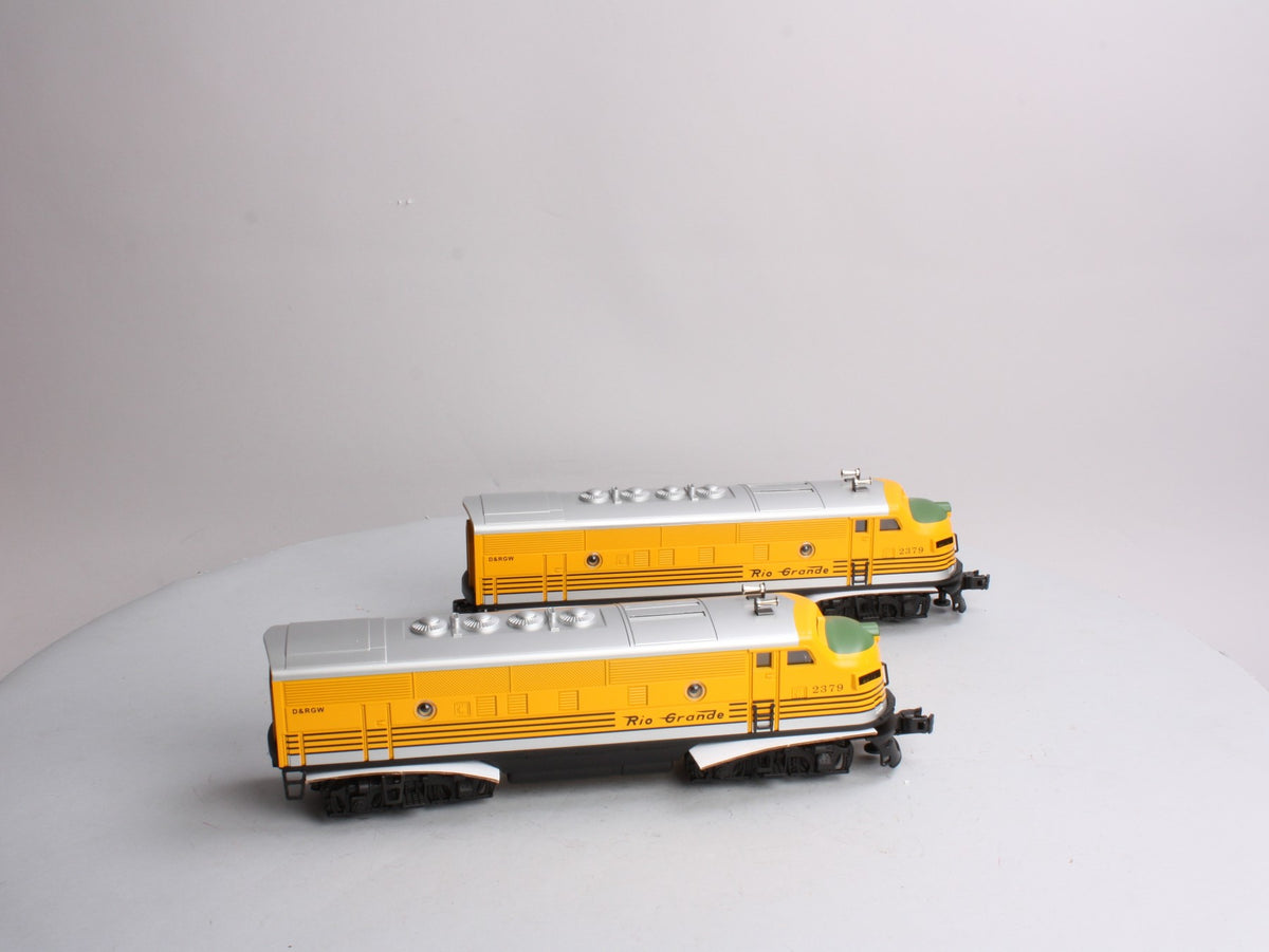 Williams 20187 "O" Rio Grande F-3 A-A Powered & Dummy Locomotive Set NIB