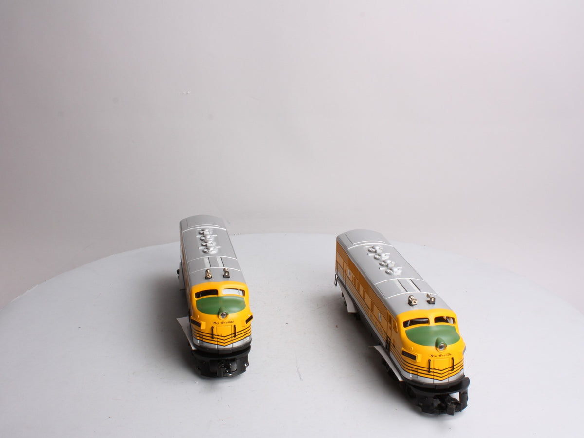 Williams 20187 "O" Rio Grande F-3 A-A Powered & Dummy Locomotive Set NIB