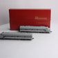Rivarossi 1925 HO New York Central 2-Tone Grey E-8 AA Diesel Locomotive Set EX/Box