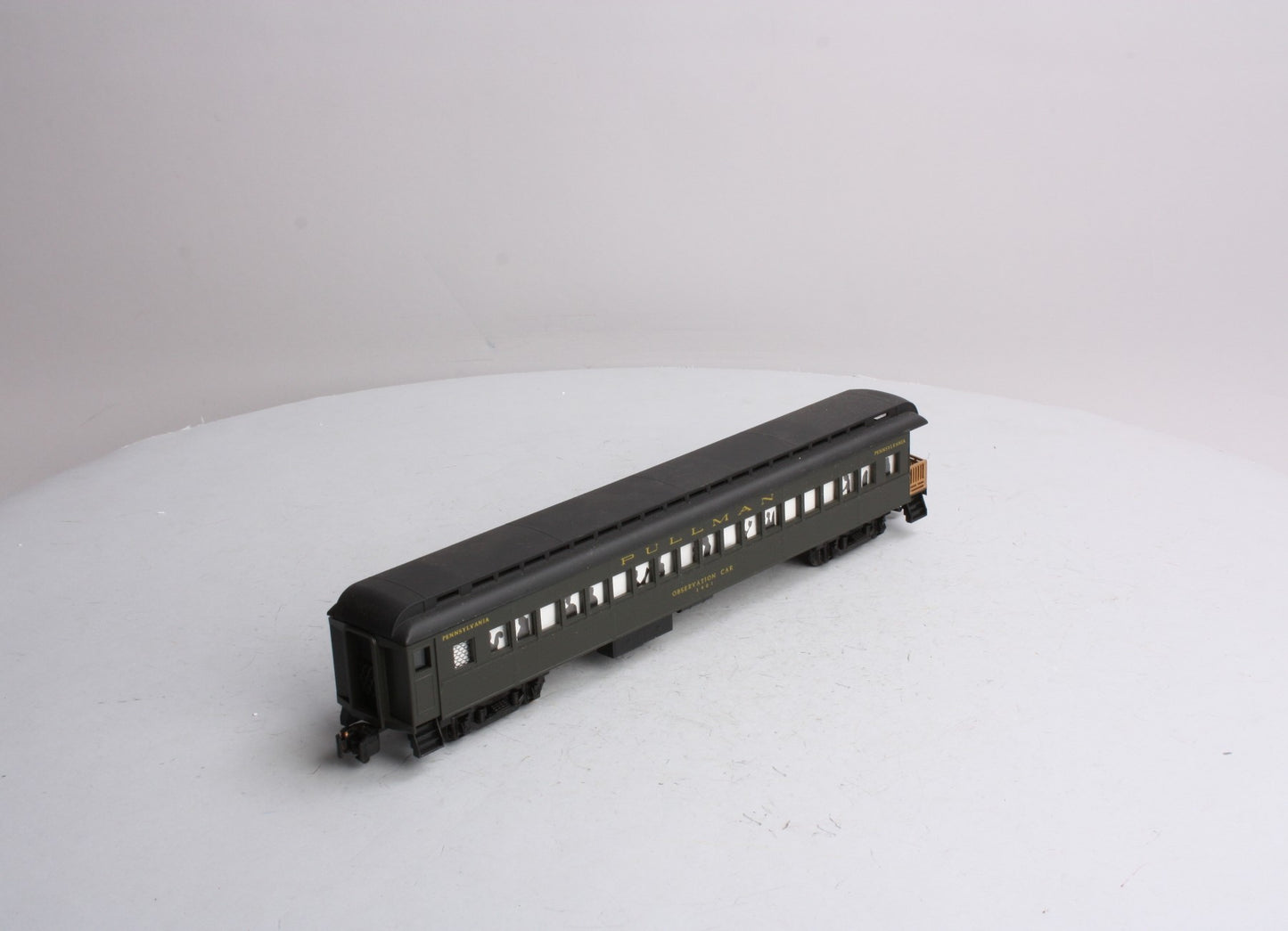 American Models 1401 S Pennsylvania 70' Heavyweight Hi-Rail Observation Car EX/Box