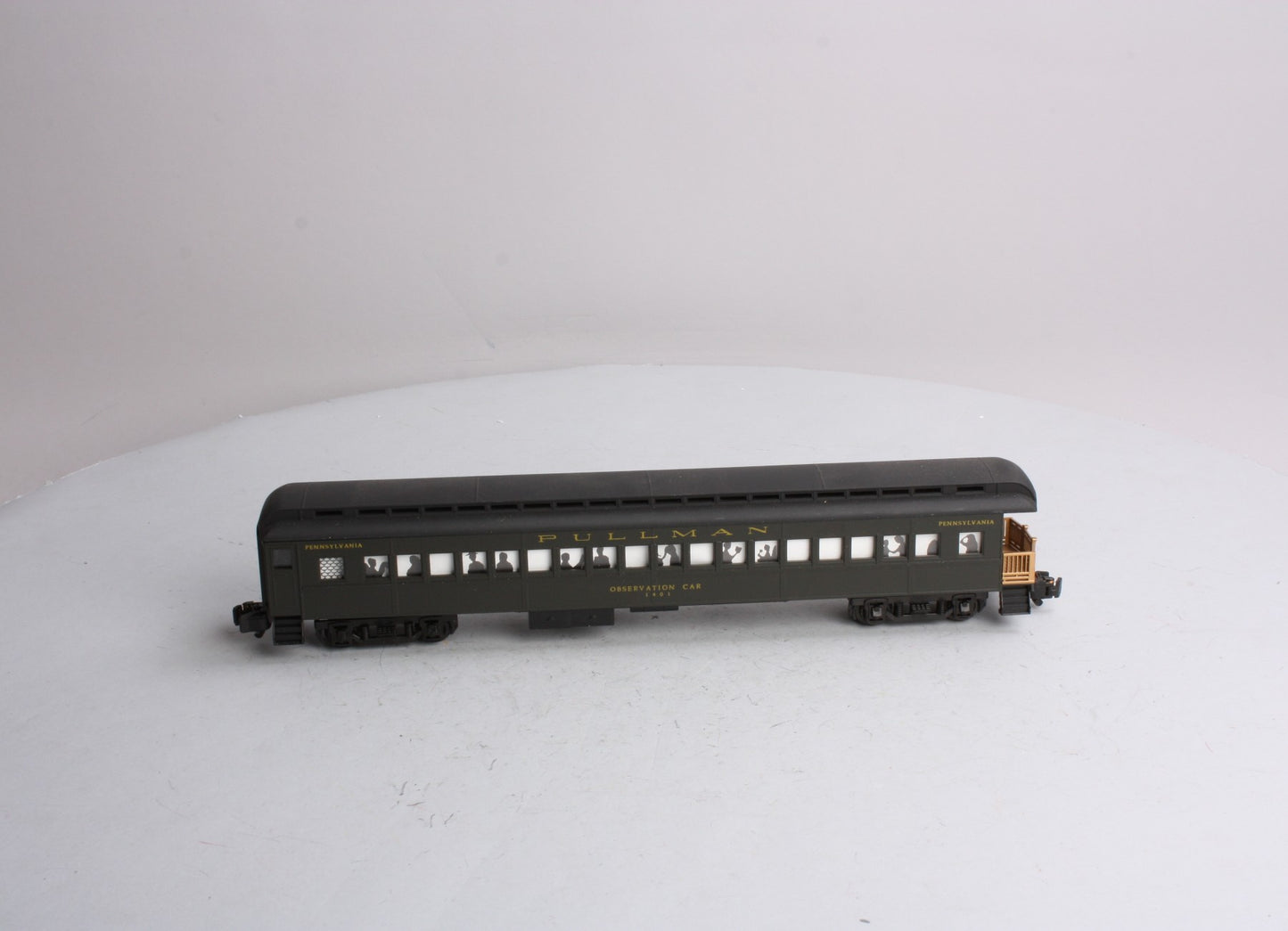 American Models 1401 S Pennsylvania 70' Heavyweight Hi-Rail Observation Car EX/Box