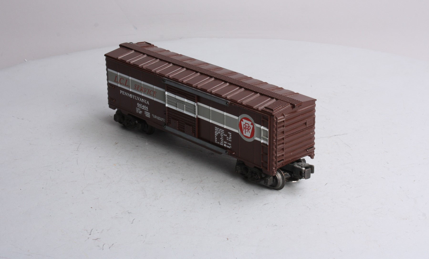 K-Line K643404 Pennsylvania LCL Service Boxcar LN
