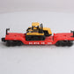 Lionel 6-16955 O Gauge Santa Fe Flatcar with Ertl Challenger LN/Box