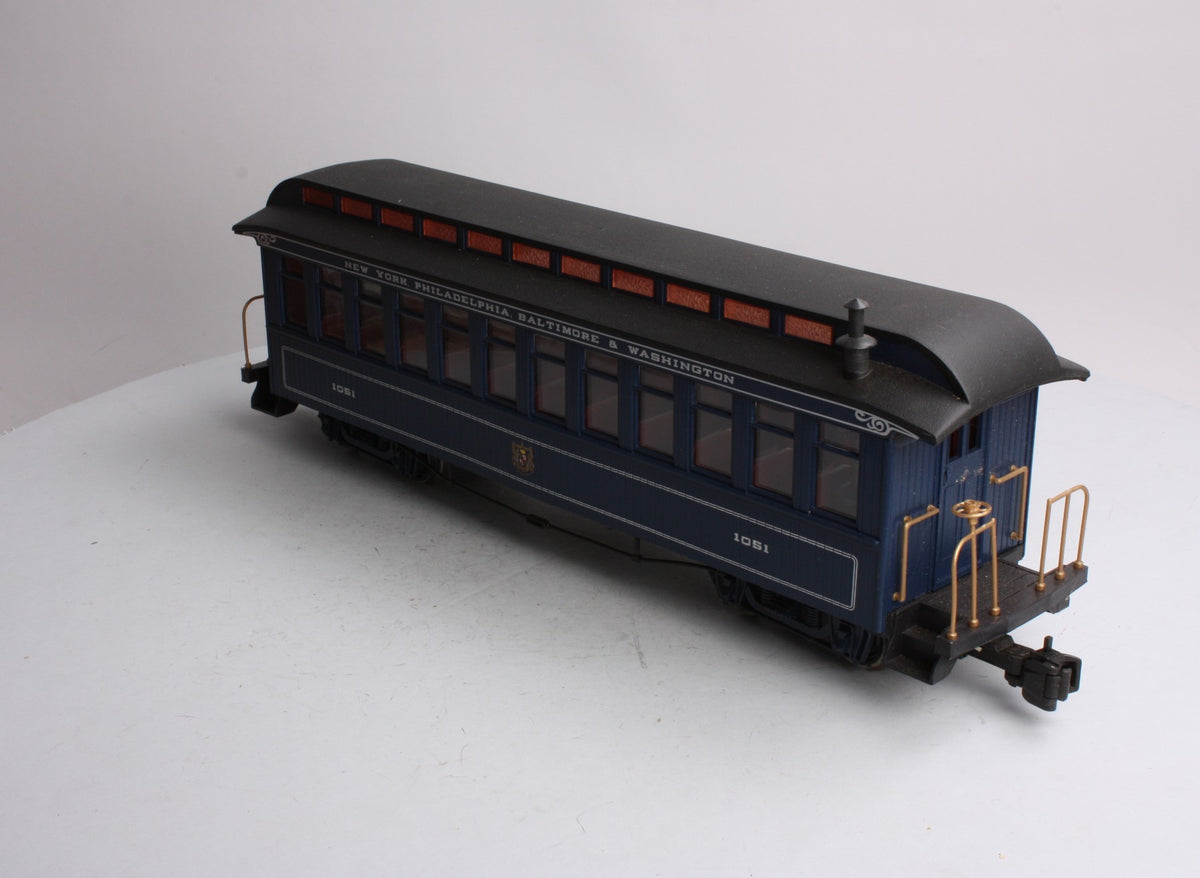 Bachmann 97243 G Baltimore & Ohio Passenger Car #1051 W/ Metal Wheels LN