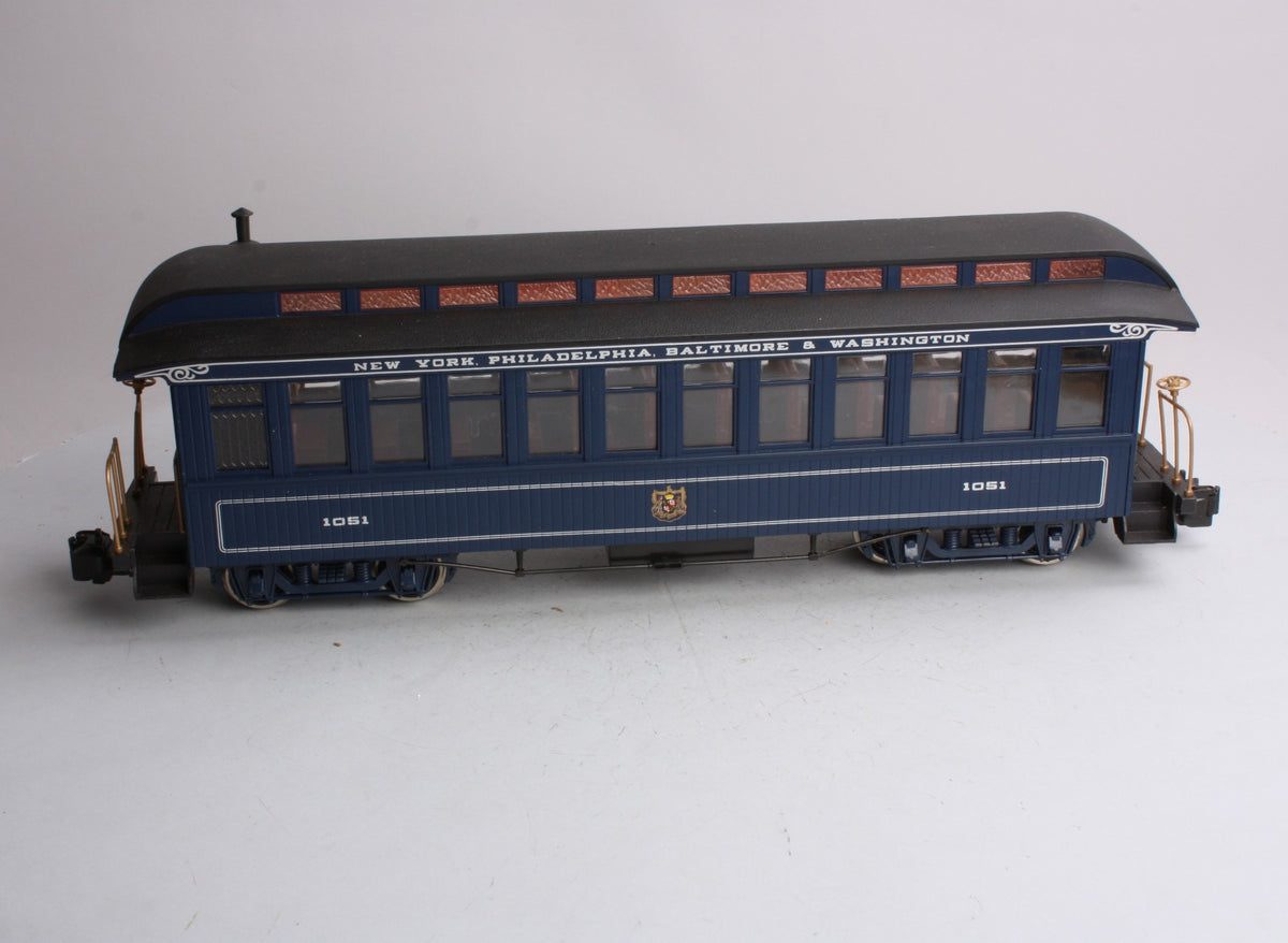 Bachmann 97243 G Baltimore & Ohio Passenger Car #1051 W/ Metal Wheels LN