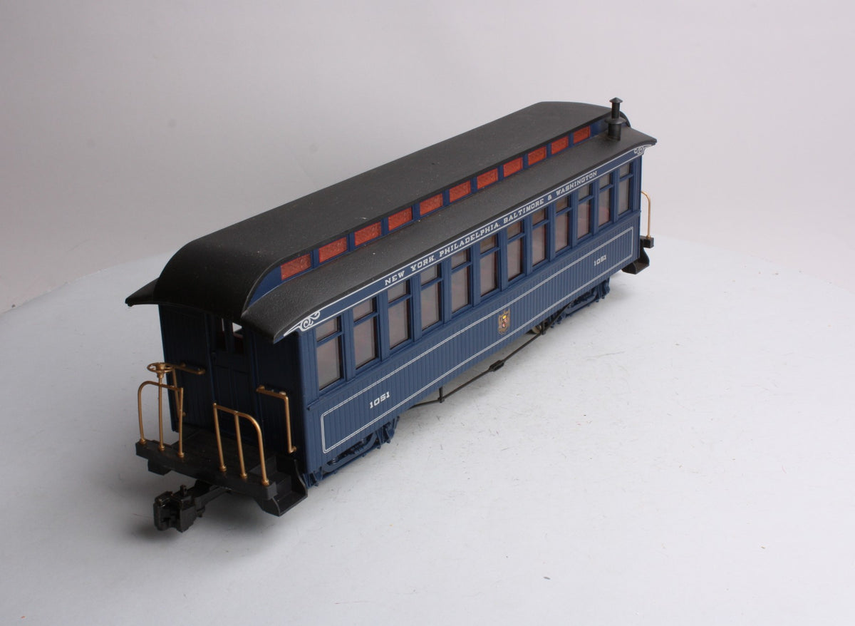 Bachmann 97243 G Baltimore & Ohio Passenger Car #1051 W/ Metal Wheels LN