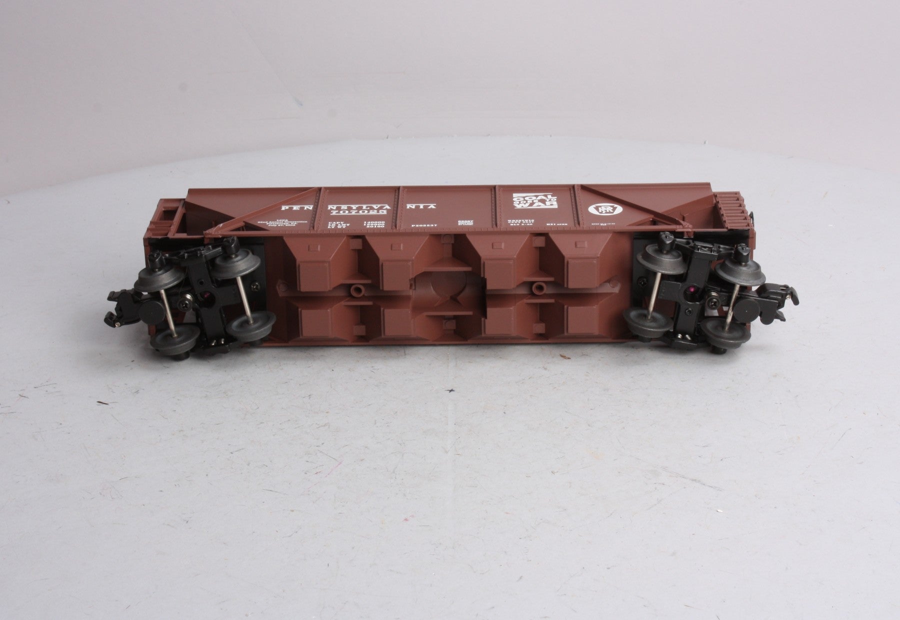 Lionel 6-52267 O 2002 PRR Coal Goes to War 4-Bay Hopper #707025 NIB