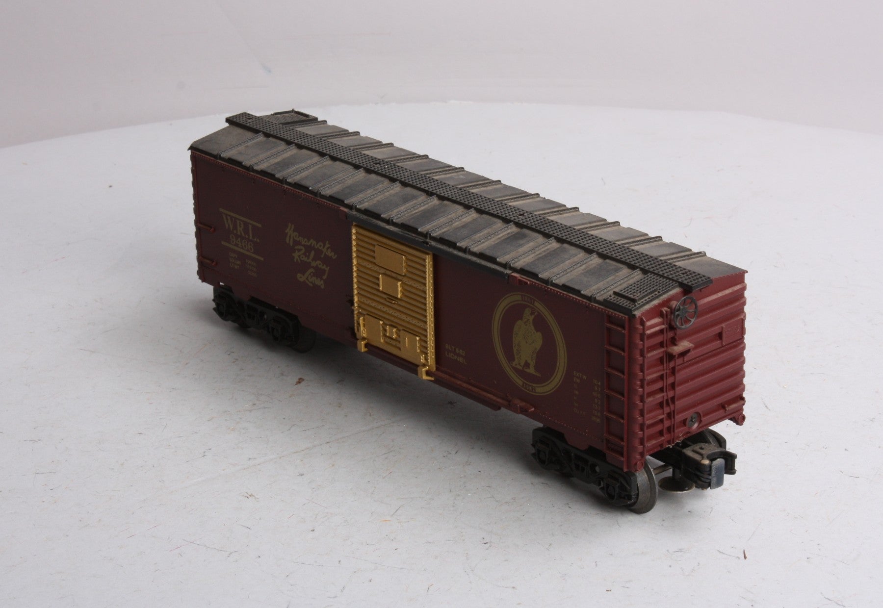 Lionel 6-9466 O Gauge Wanamaker Railway Lines Boxcar LN/Box