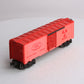 Lionel 6-26288 O Gauge Atomic Energy Commission Glow in the Dark Red Boxcar NIB
