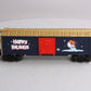 Lionel 6-36213 O Gauge Vapor Records Christmas Box Car