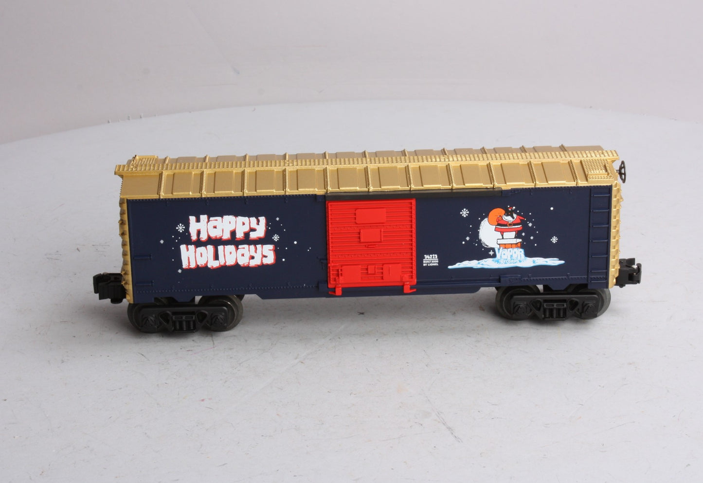 Lionel 6-36213 O Gauge Vapor Records Christmas Box Car LN/Box