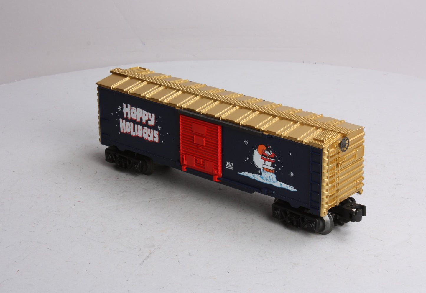 Lionel 6-36213 O Gauge Vapor Records Christmas Box Car
