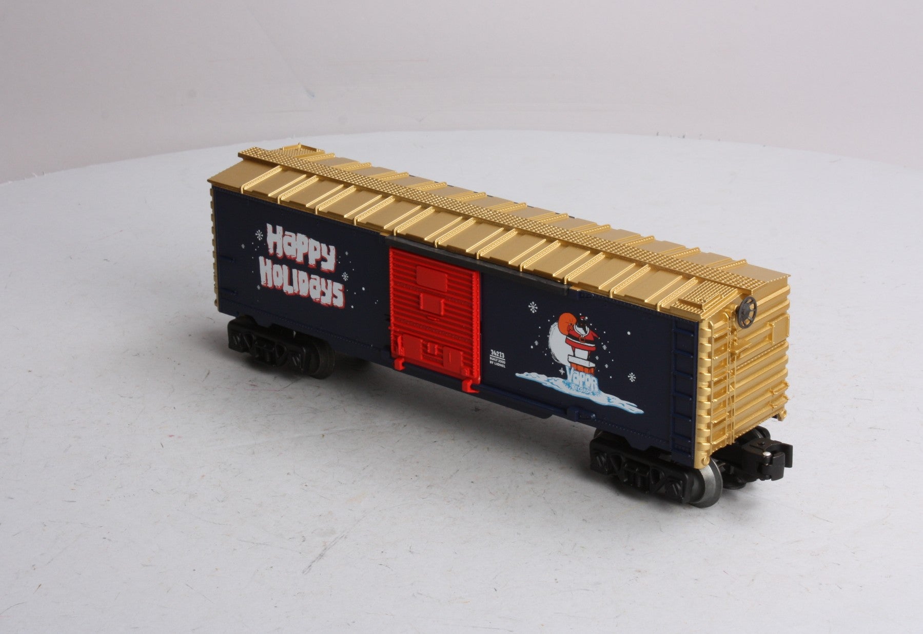 Lionel 6-36213 O Gauge Vapor Records Christmas Box Car LN/Box