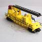 Lionel 6-16660 O Gauge Lionel Operating Fire Car With Ladders (Yellow) LN/Box