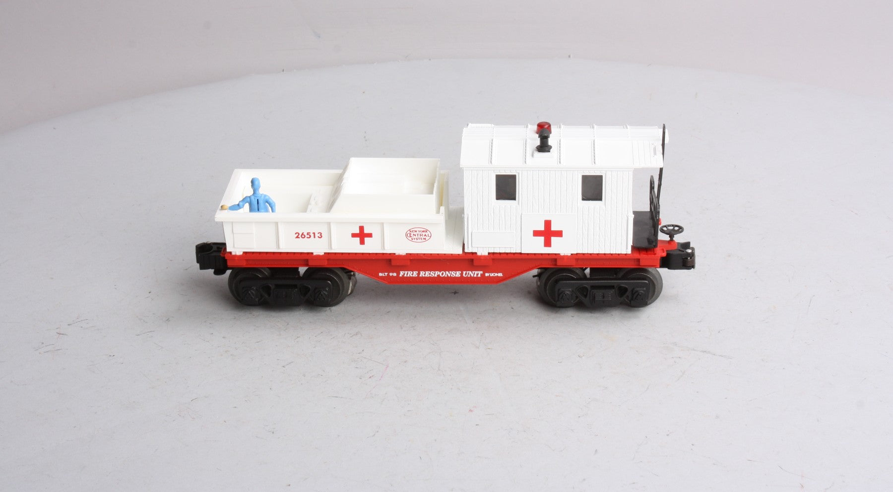 Lionel 6-26513 O Gauge NYC Emergency First Aid Caboose LN/Box