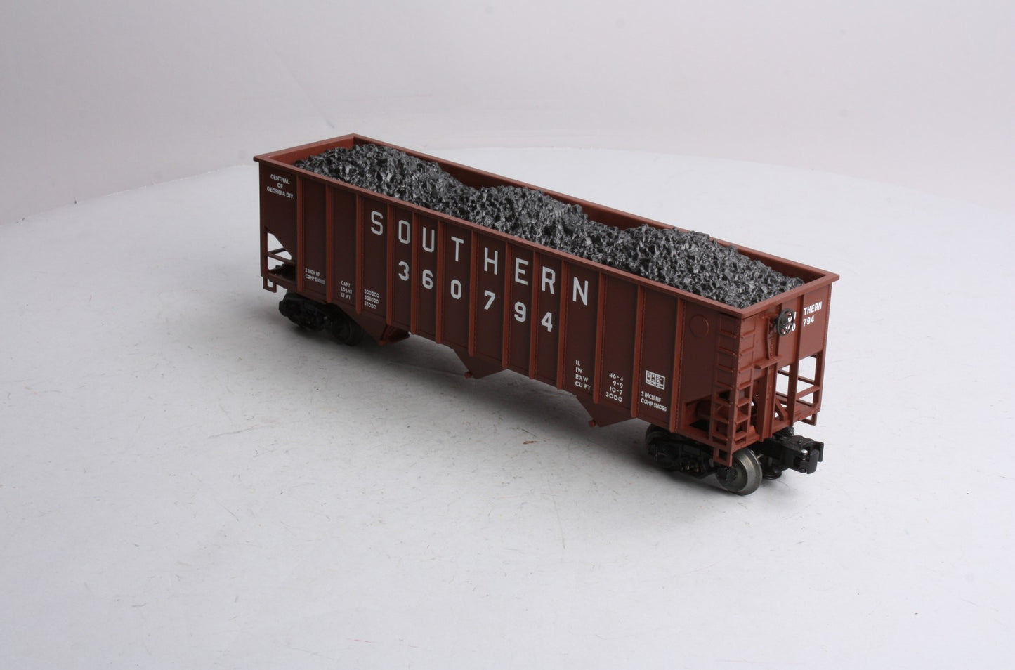 Lionel 6-52127 Southern 3 Bay Hopper w/ Coal Load LN/Box