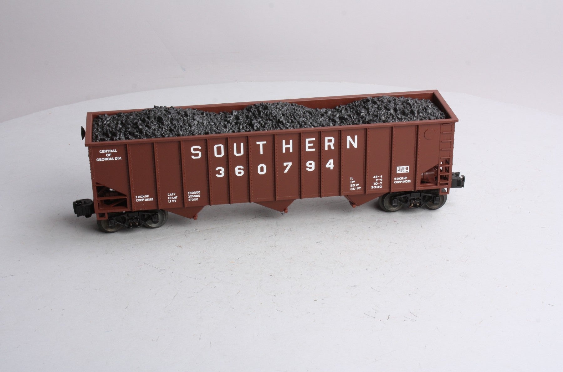 Lionel 6-52127 Southern 3 Bay Hopper w/ Coal Load LN/Box