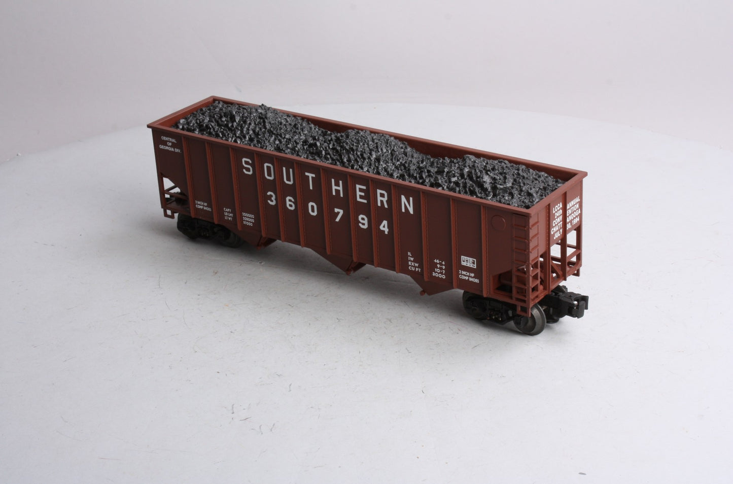 Lionel 6-52127 Southern 3 Bay Hopper w/ Coal Load LN/Box