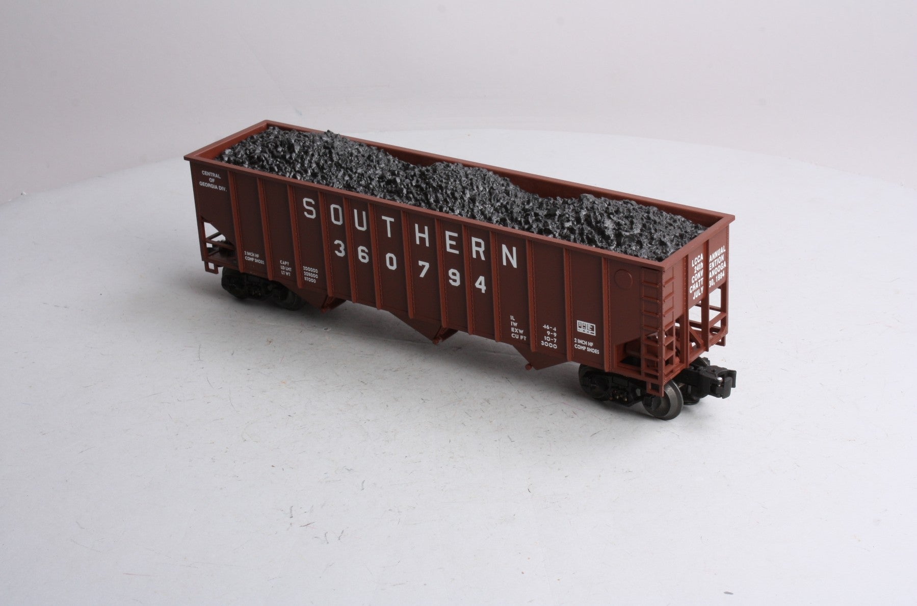 Lionel 6-52127 Southern 3 Bay Hopper w/ Coal Load LN/Box