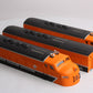Lionel 6-11737 O Gauge TCA F3 ABA Diesel Locomotive Set (Shells Only) LN