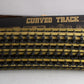 Aristo-Craft 11800 G Euro-Style Brass 10 Ft. Diameter Curved Track Sections (12) EX/Box
