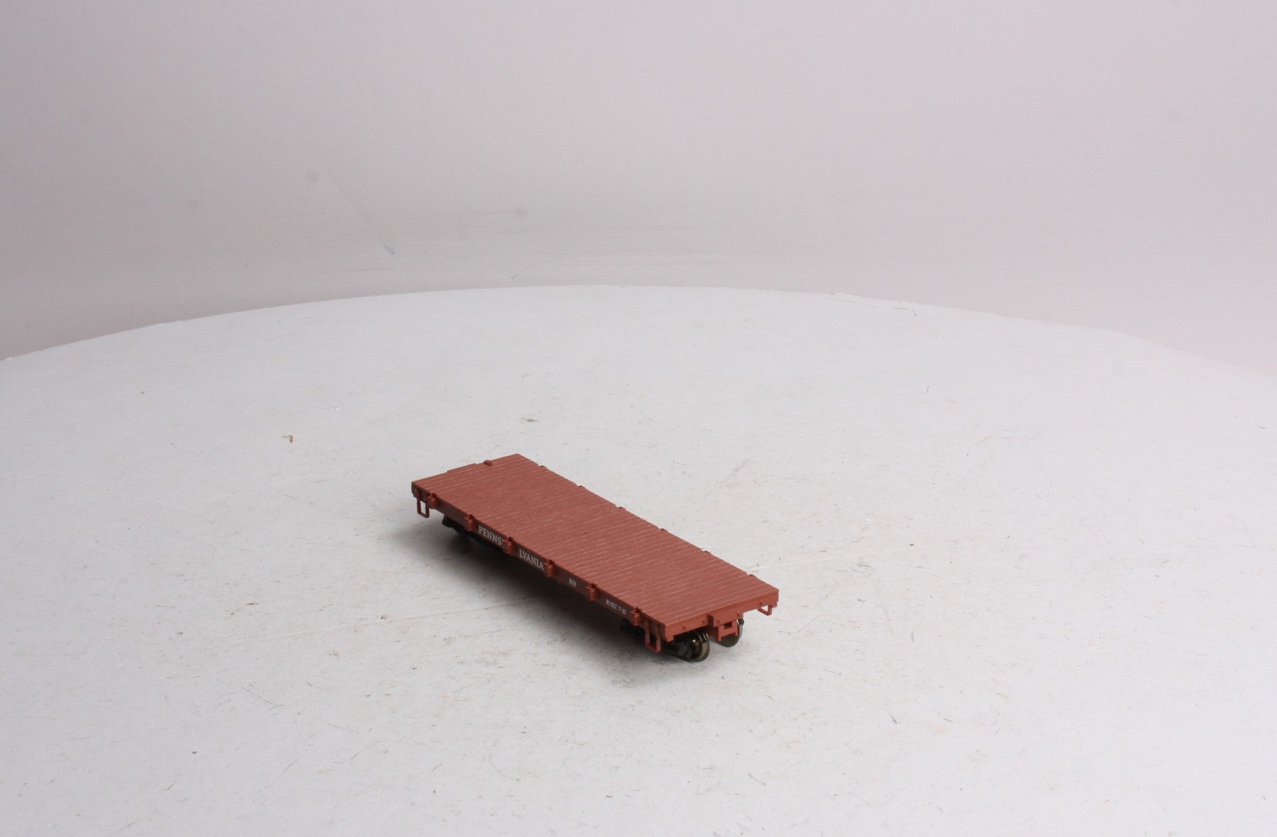 Bachmann 27314 On30 Pennsylvania Wood Flatcar #89 LN/Box