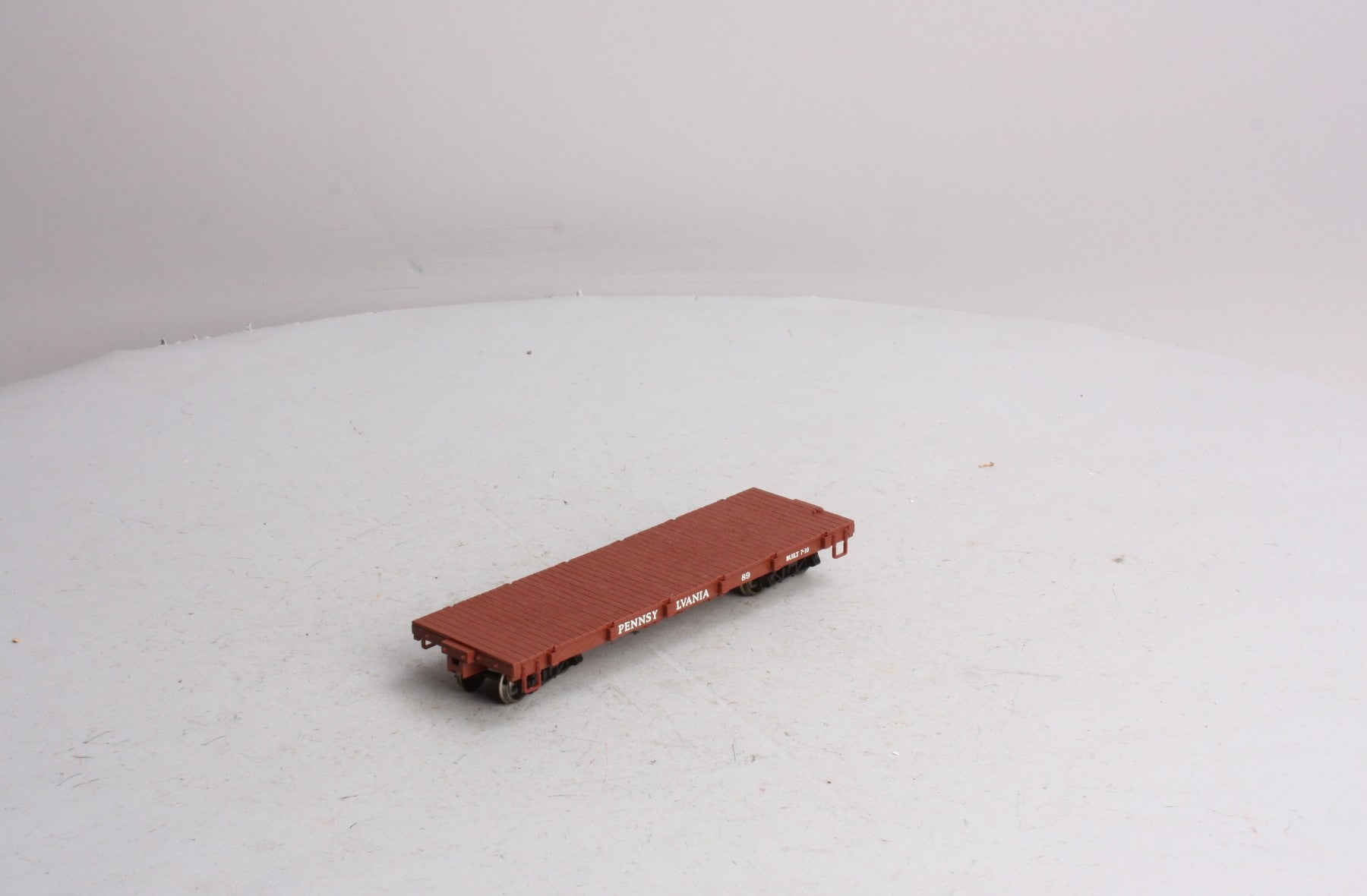 Bachmann 27314 On30 Pennsylvania Wood Flatcar #89 LN/Box