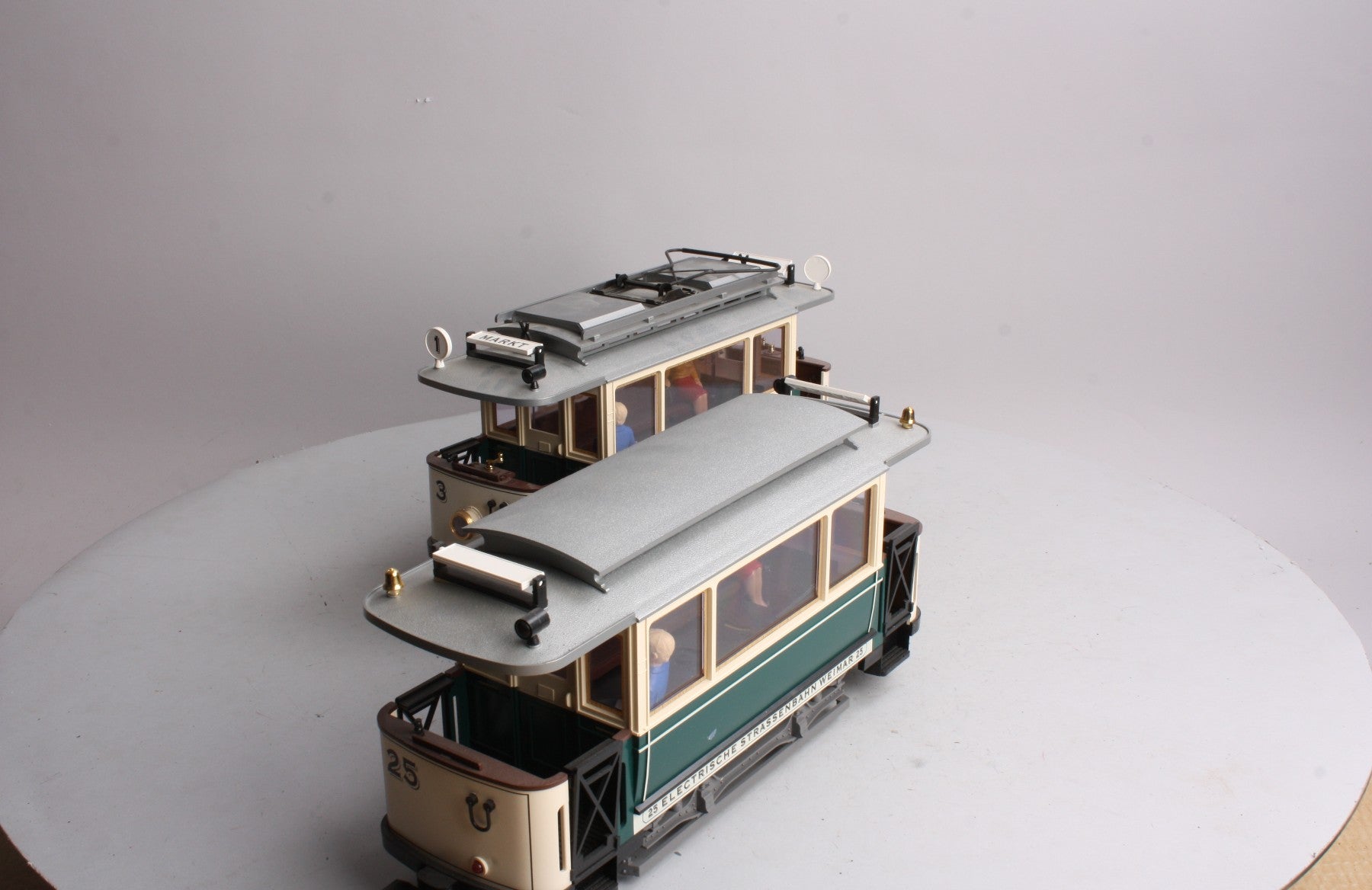 LGB 21355 G Scale Electrische Strassenbahn Weimar Trolley Set LN/Box