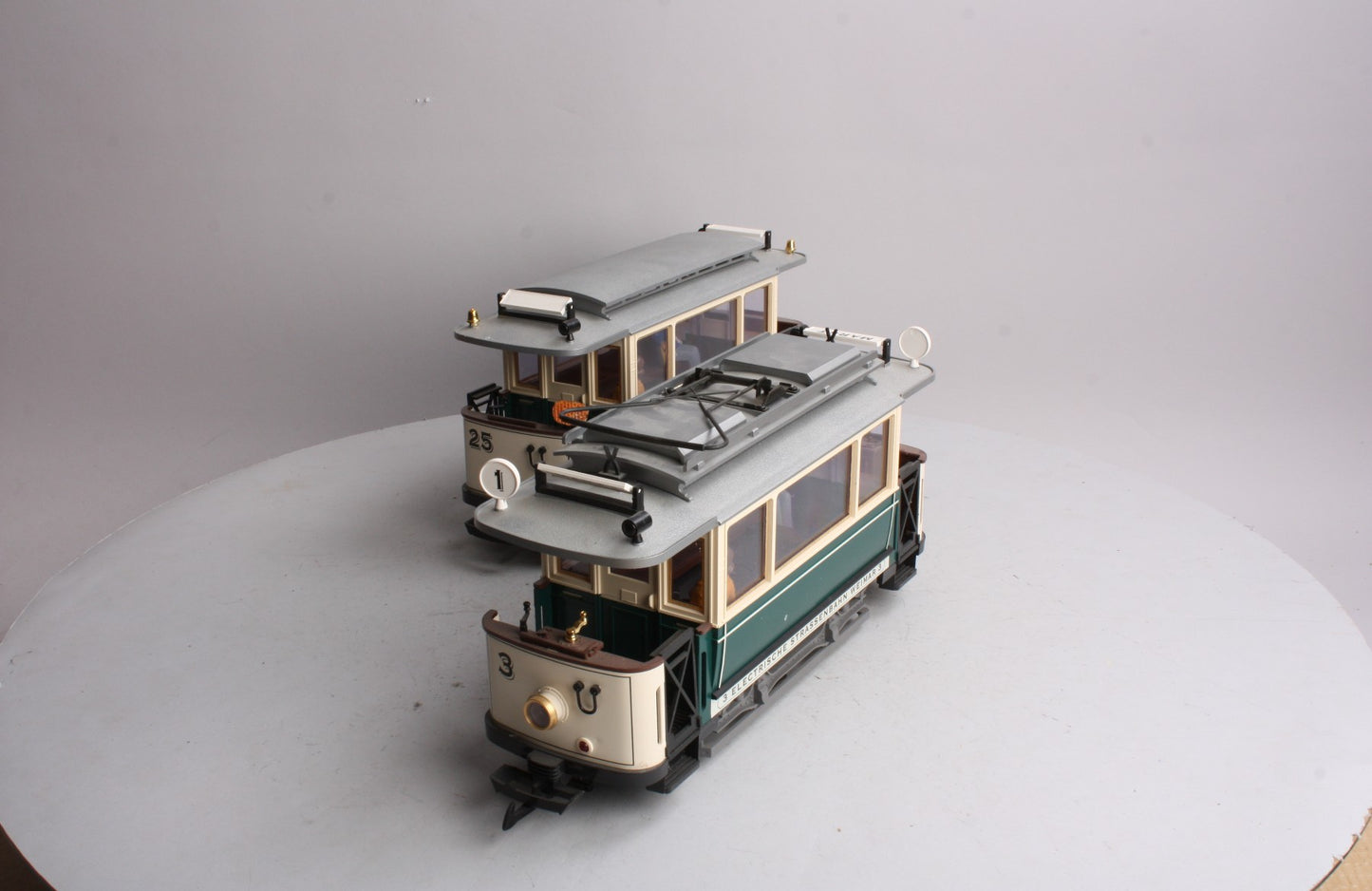 LGB 21355 G Scale Electrische Strassenbahn Weimar Trolley Set LN/Box