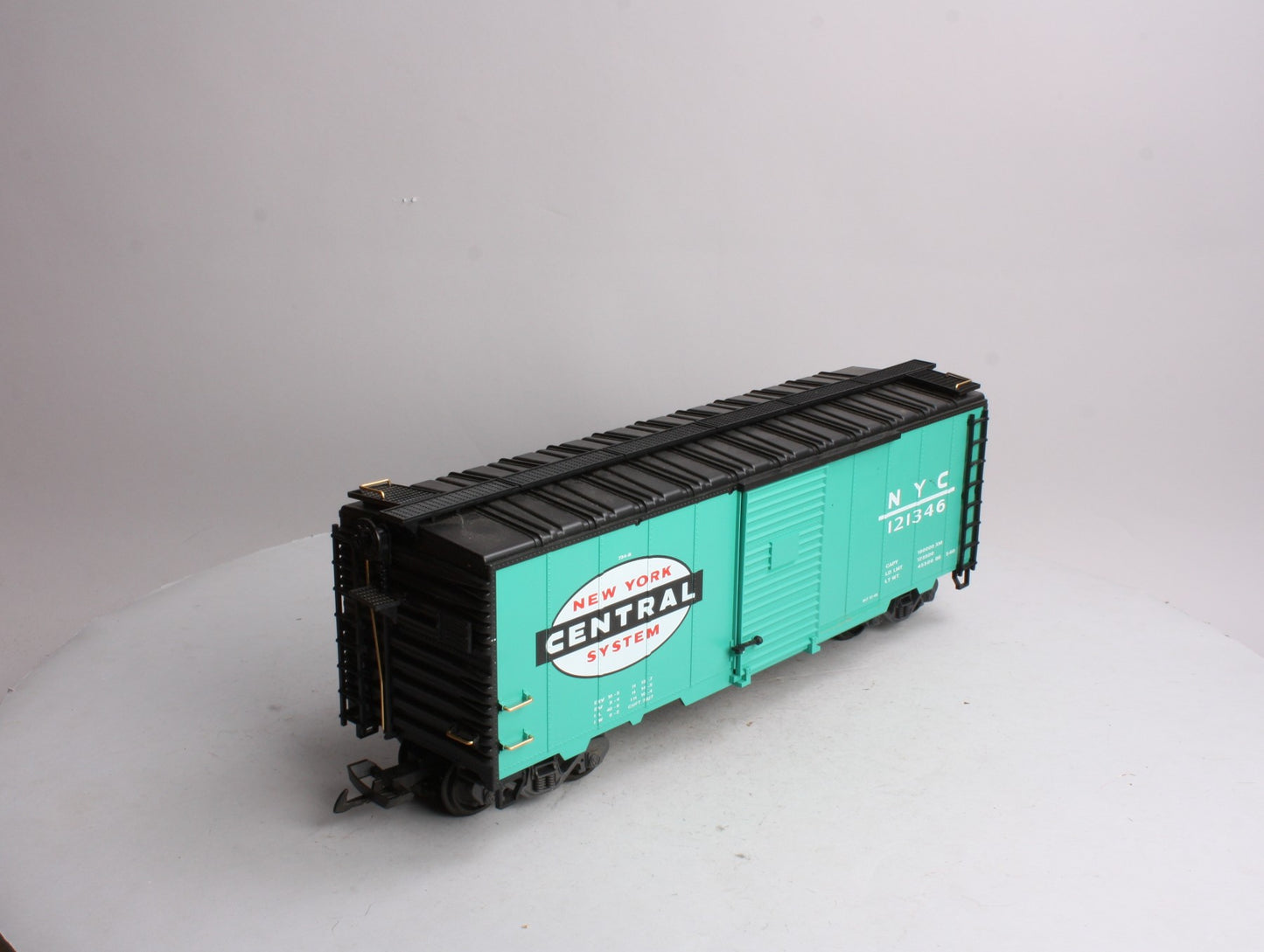 LGB 47913 G Scale New York Central Boxcar - Plastic Wheels LN/Box