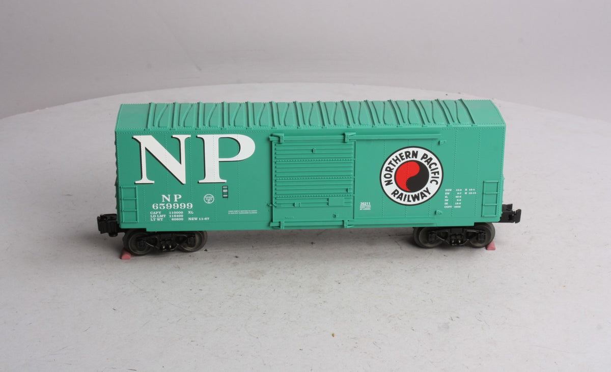Lionel 6-36211 O Gauge Northern Pacific Hi-Cube Boxcar #659999 LN/Box