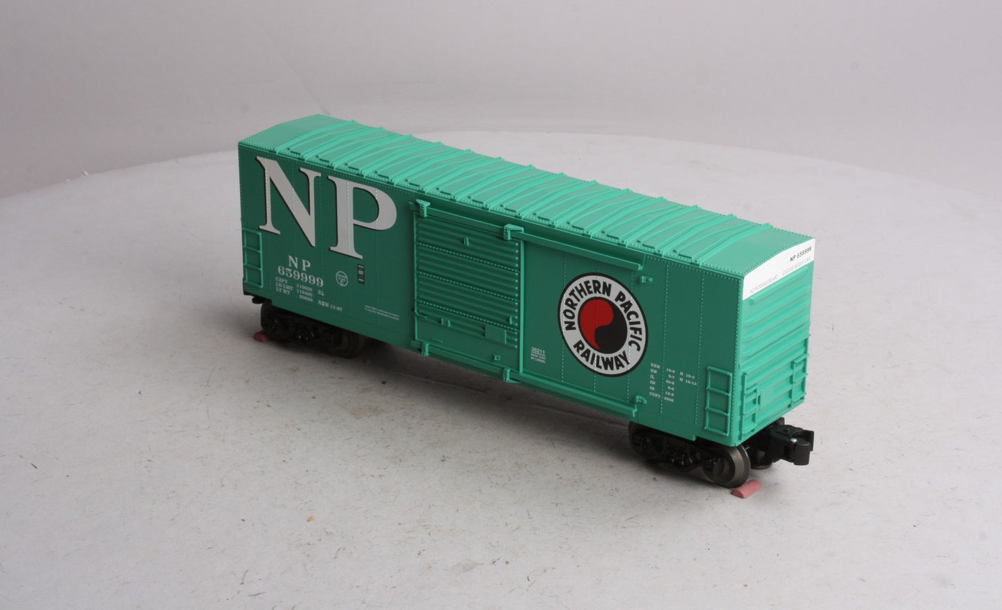 Lionel 6-36211 O Gauge Northern Pacific Hi-Cube Boxcar #659999