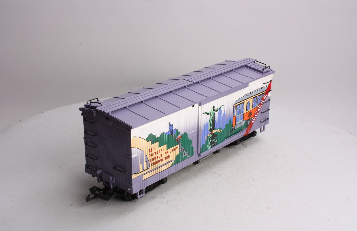 USA Trains 2002 G Cincinnati 18th National Garden Railway Con. Boxcar LN/Box