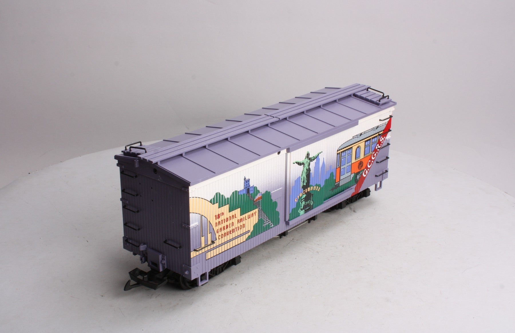 USA Trains 2002 G Cincinnati 18th National Garden Railway Con. Boxcar LN/Box