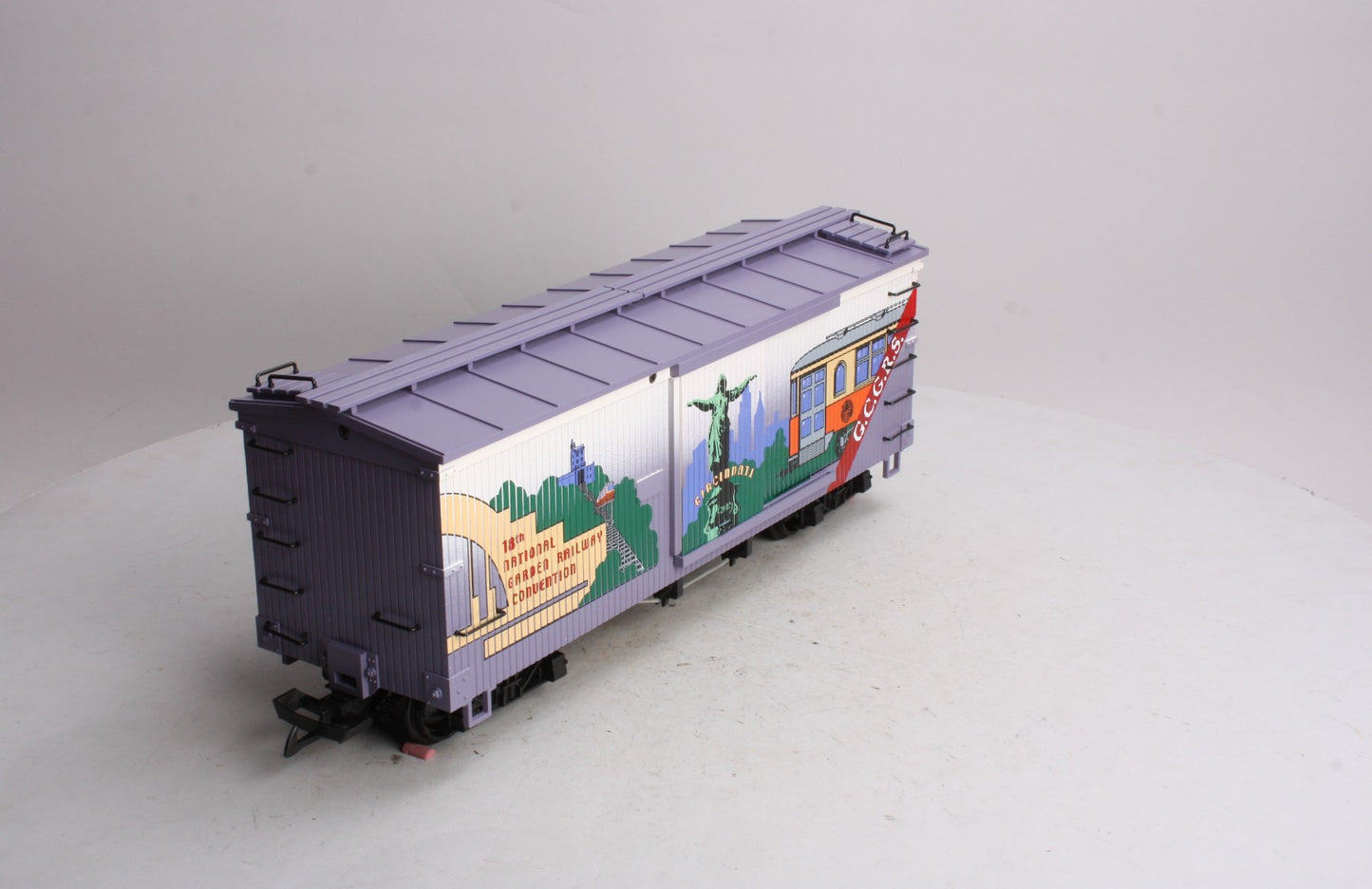 USA Trains 2002 G Cincinnati 18th National Garden Railway Con. Boxcar LN/Box