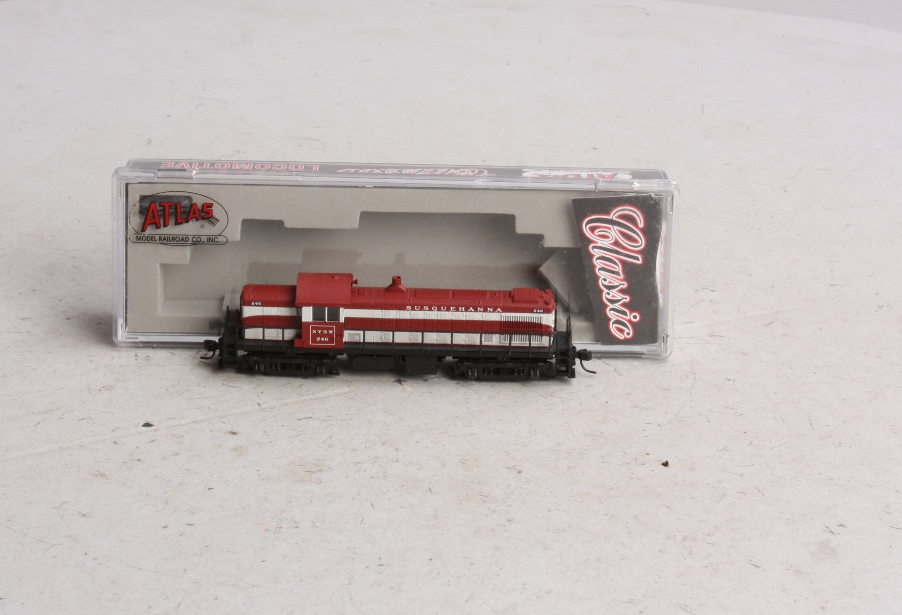 Atlas 44047 N Scale Susquehanna RS-1 Diesel Locomotive LN/Box