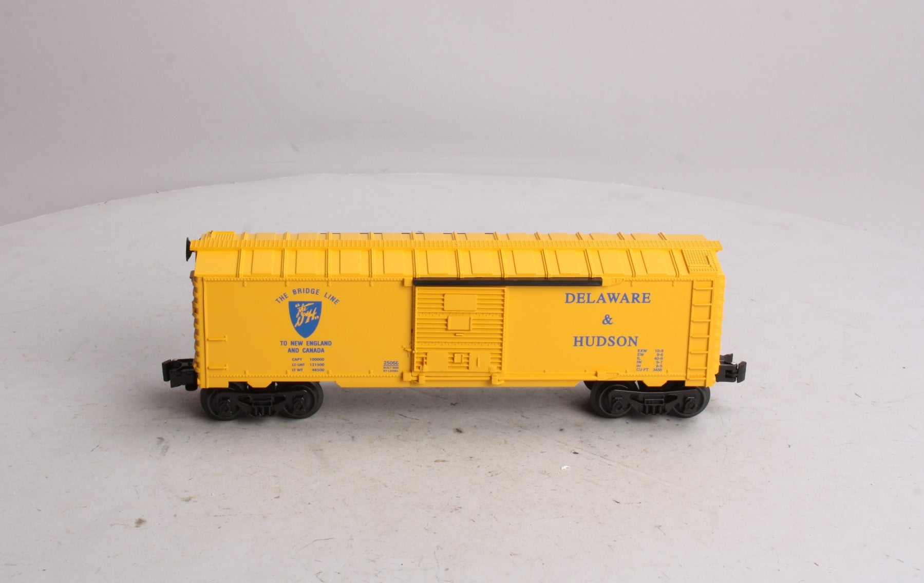 Lionel 6-25068 O Gauge Delaware & Hudson Boxcar LN/Box