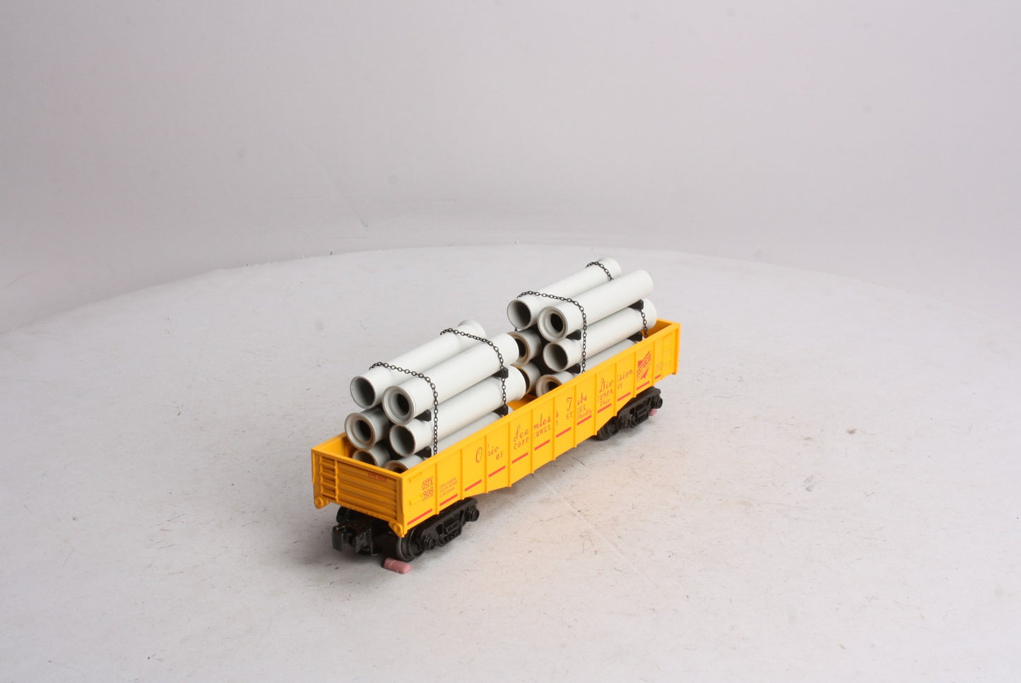 Atlas 1003004-2 O Gauge Ohio Seamless & Tube Division Gondola W/ Pipe Load #1908 LN/Box