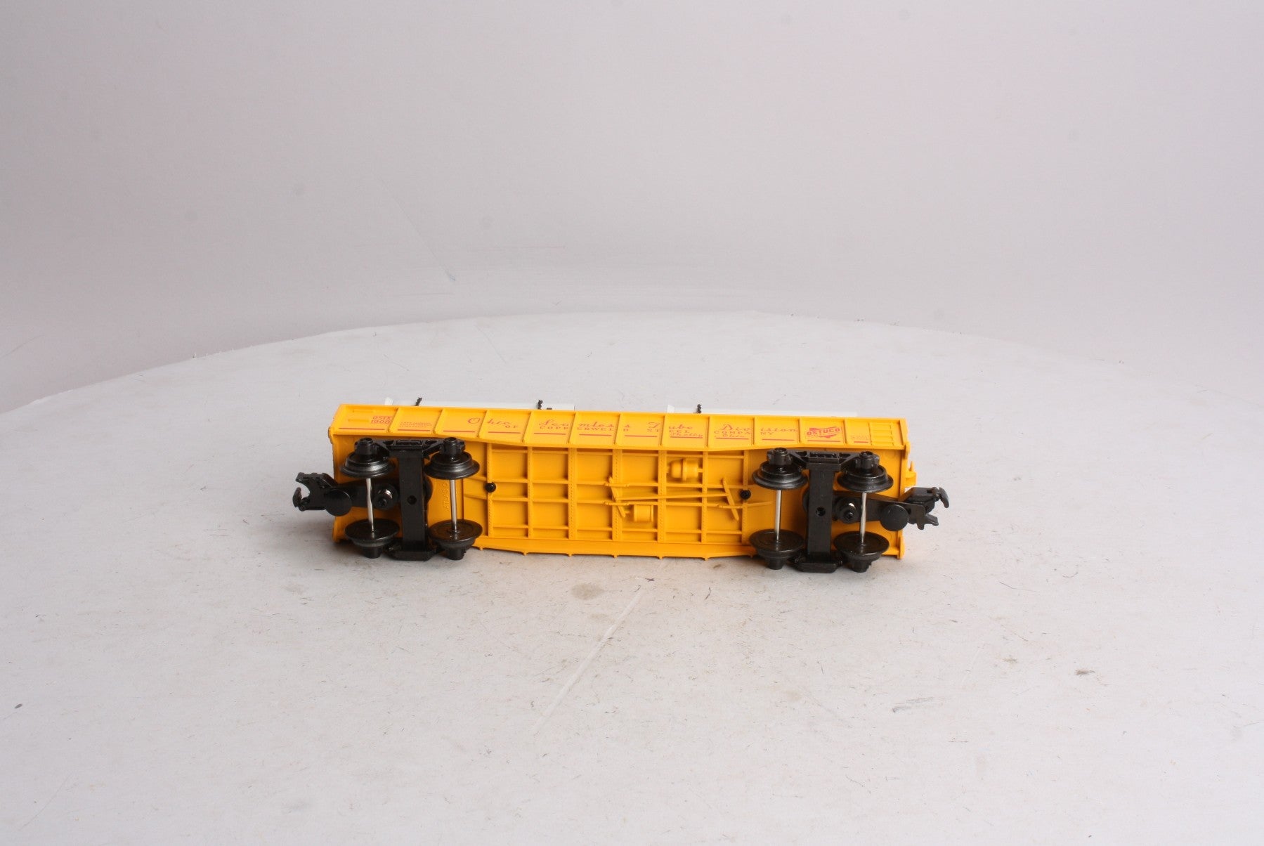 Atlas 1003004-2 O Gauge Ohio Seamless & Tube Division Gondola W/ Pipe Load #1908 LN/Box