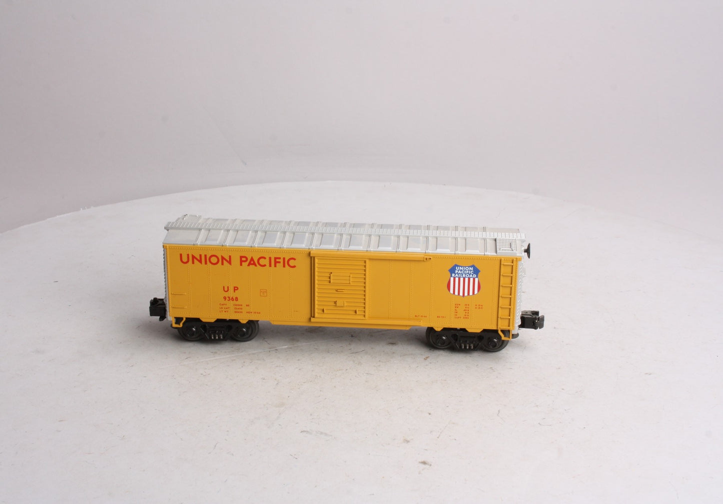 MTH 33-7402 O Gauge Union Pacific Boxcar #9368 LN/Box