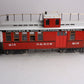 LGB 4075 G Denver & Rio Grande Western Deluxe Drovers Caboose w/Metal Wheels LN