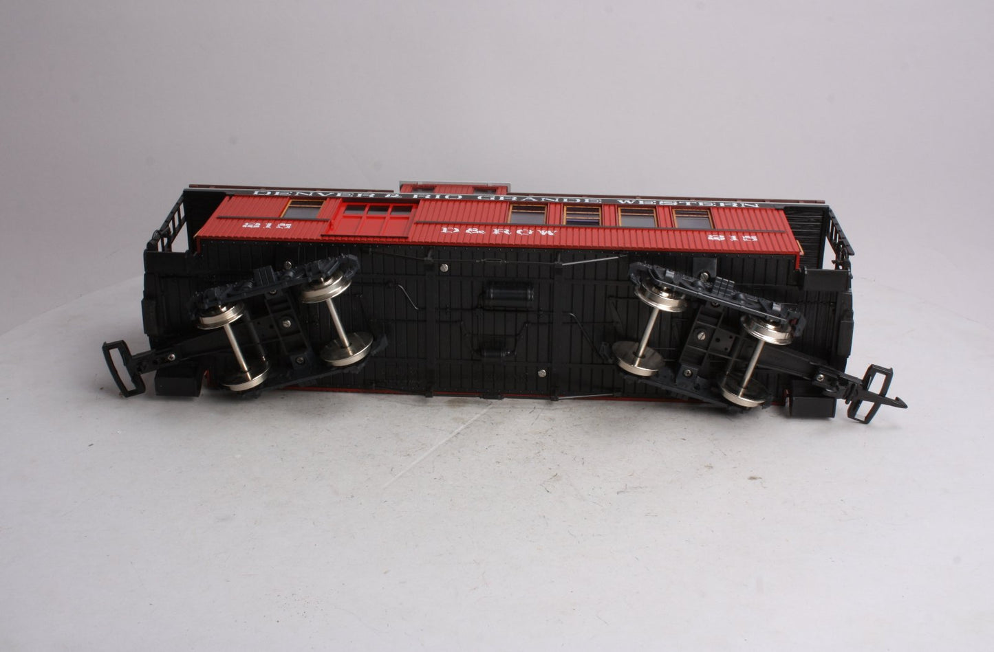 LGB 4075 G Denver & Rio Grande Western Deluxe Drovers Caboose w/Metal Wheels LN